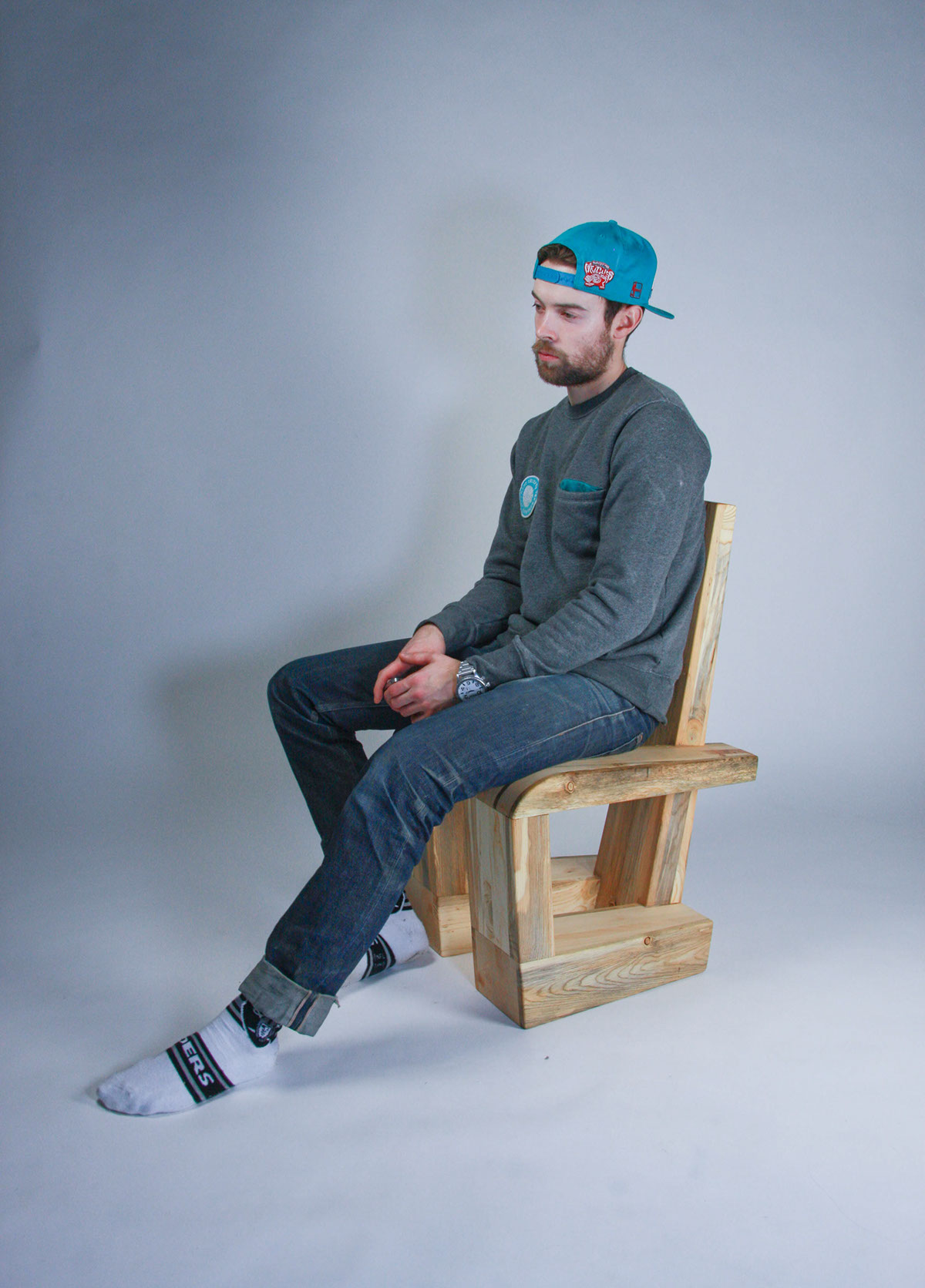 pine Beetle Kill Sustainable environment chair sculpture furniture seating