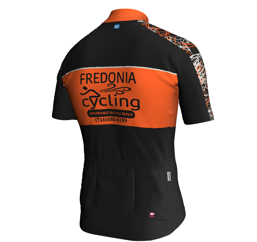 jersey Jersey Design Cycling cycling jersey mountains Bicycle Logo Design brand identity design orange & black