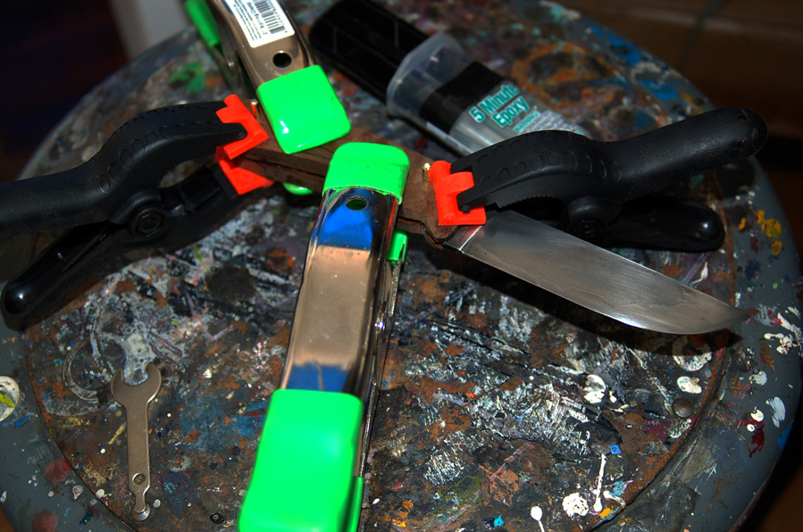 knife  metalworking process handmade hamon forged Blade