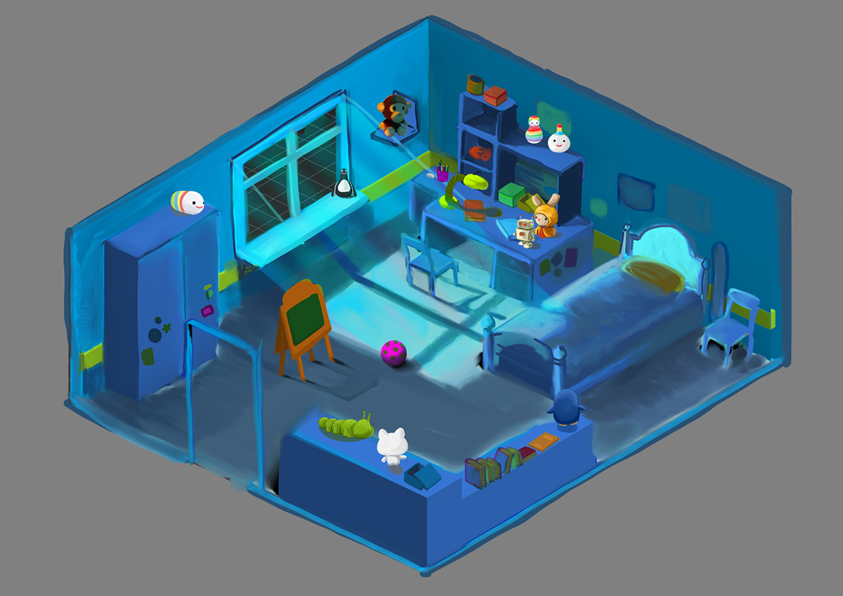 Toon Room kids room Animated Series