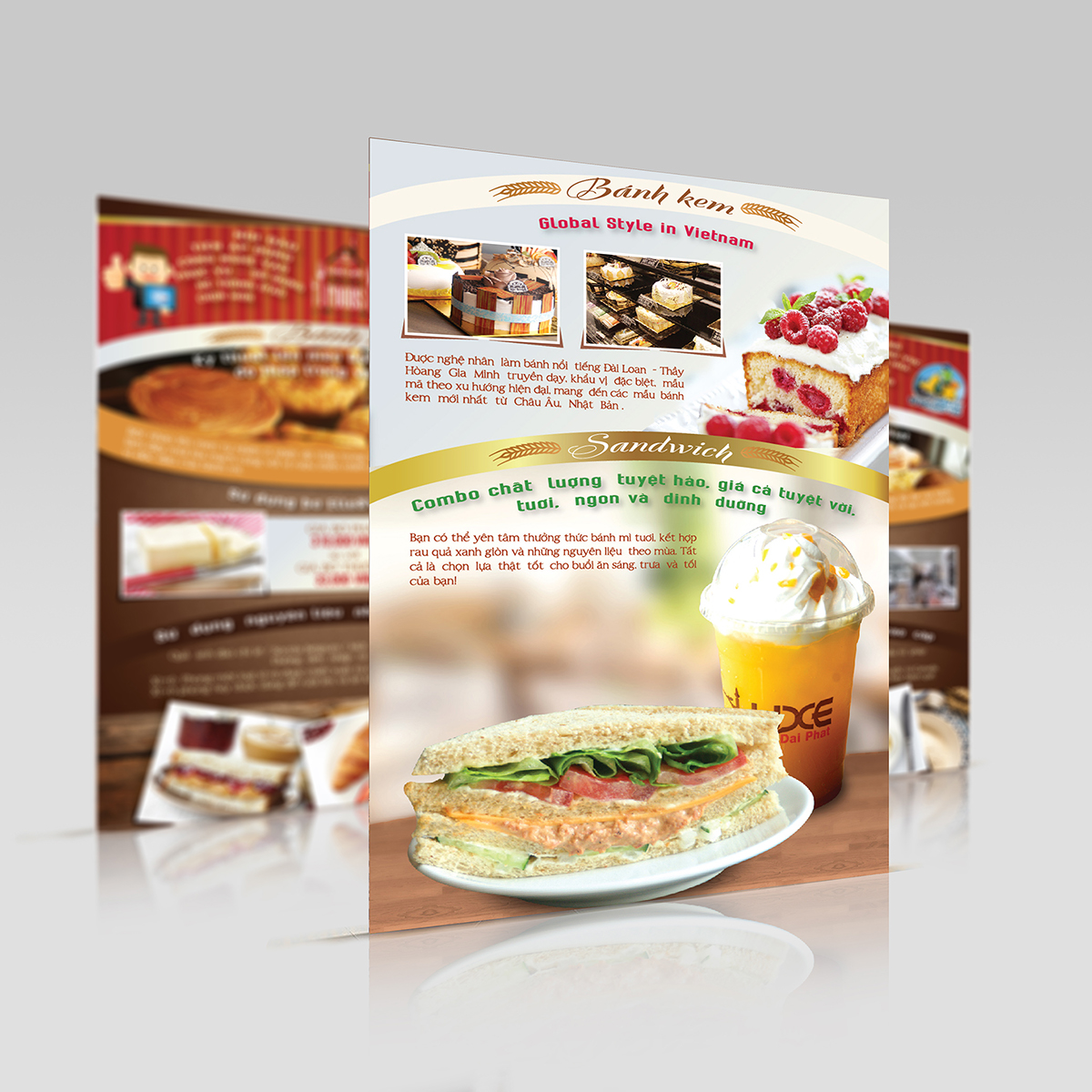 brand design Promotion brochure flyer vip card Coffee card art