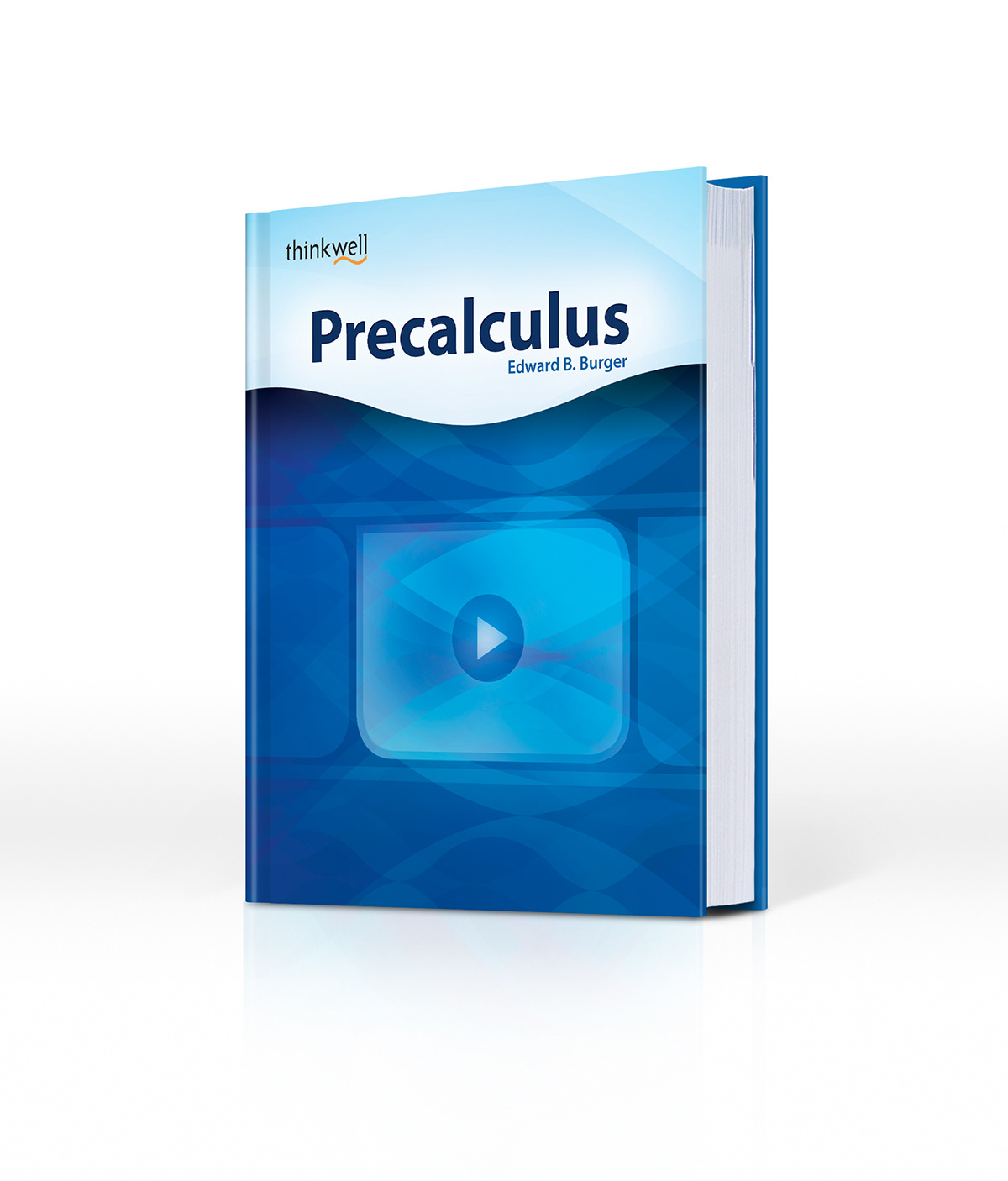 thinkwell Precalculus textbook educational publishing   book cover design