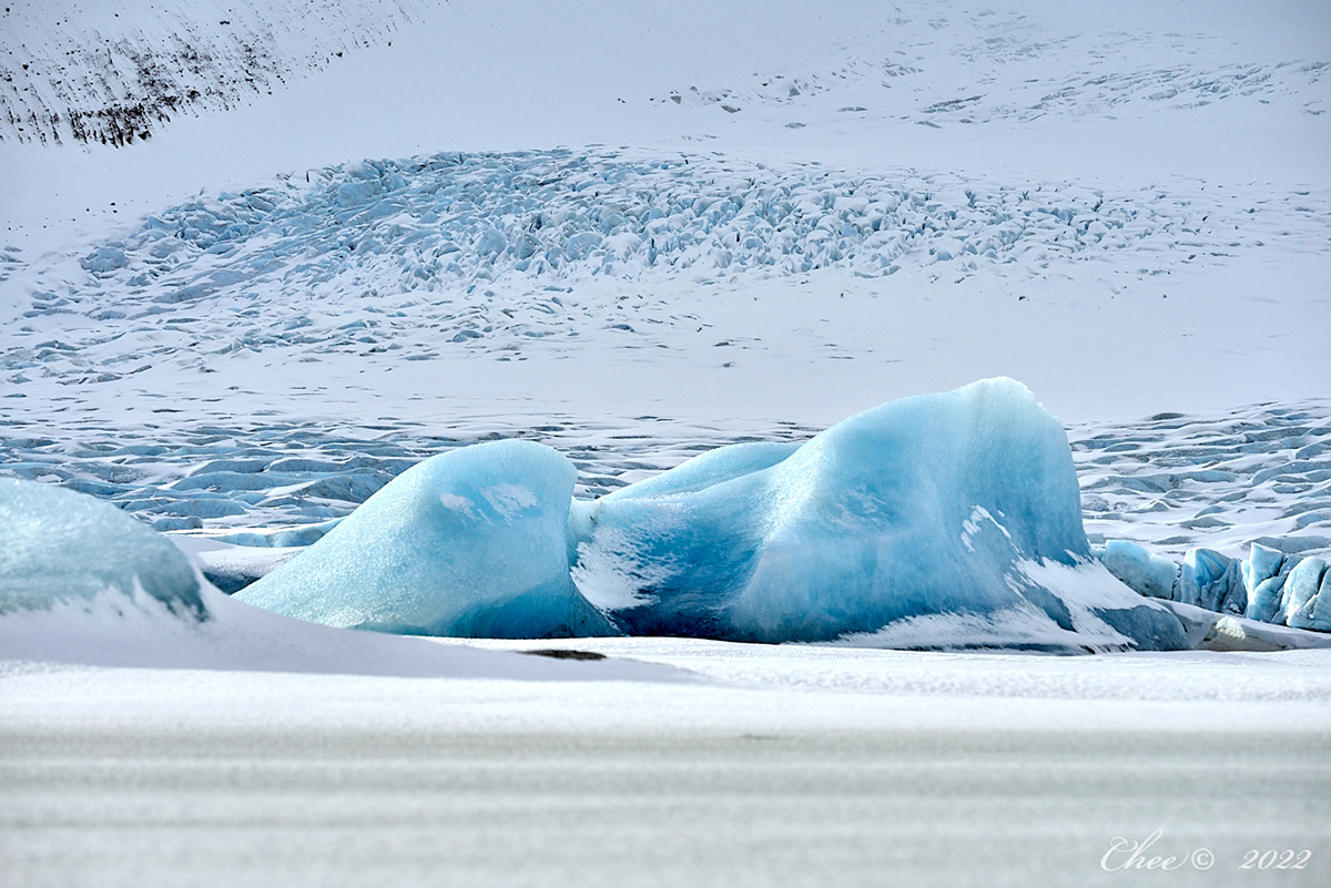 blue cold Fjallsarlon glacier iceland lake Landscape Nature winter landscape photography