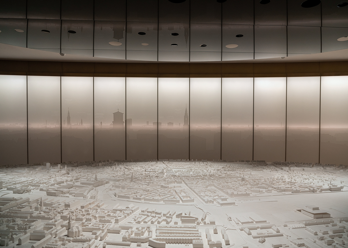 3D architecture copenhagen Interaction design  Interior JAC Studios KØBENHAVNS MUSEUM light installation panorama visualization