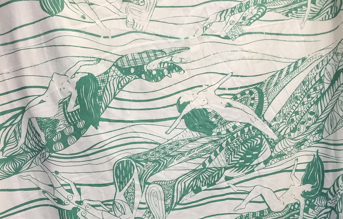 silkscreen Textiles fabric stencils