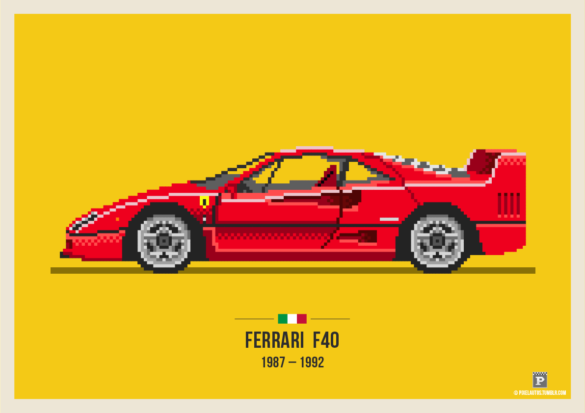 Pixel art Cars automotive   Pixel Illustration