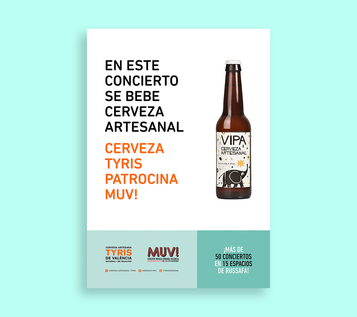 poster flyer artwork beer craftbeer valencia Tyris vipa amoramargo pumpkin paquibrown