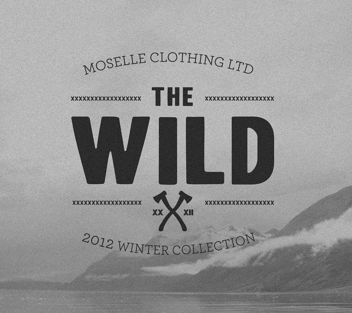 moselle clothing fair trade organic Hipster WINTER COLLECTION winter lumberjack axe beard the wild wilderness YOOBEE Design School woodsman apparel indie