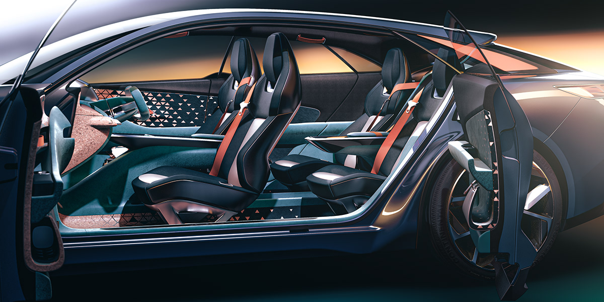 artwork automotive   car Interior design CGI concept Digital Art  photoshop Render visualization VRED