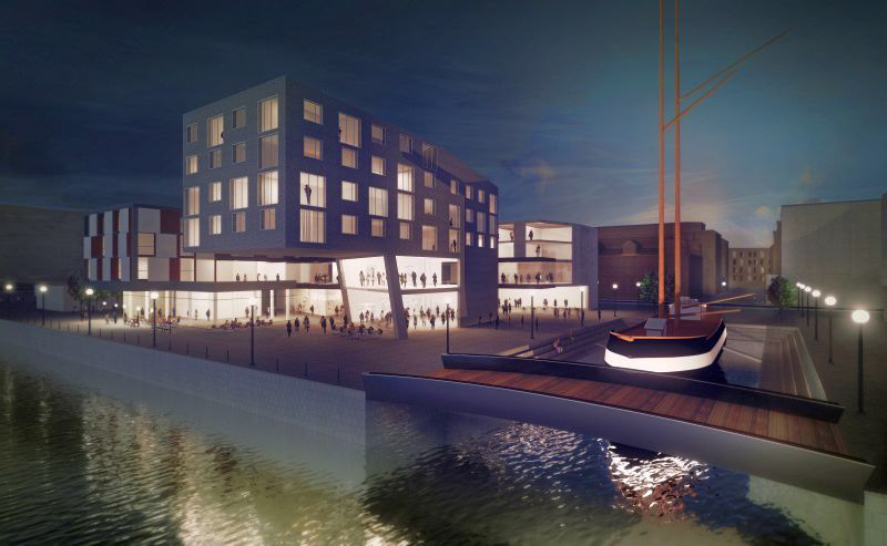 architecture design urbanism   Landscape helsinky living harbor Architectural competition Masterplan waterfront