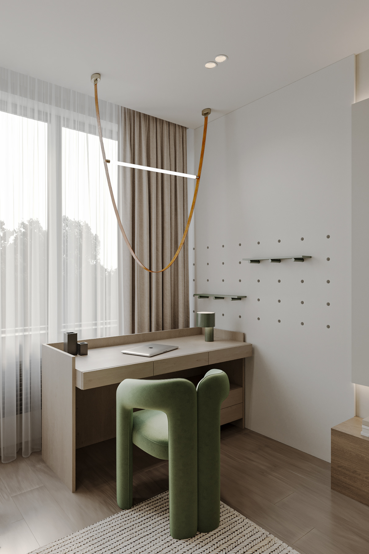 childrensroom Interior bedroom modern Render visualization 3ds max corona
