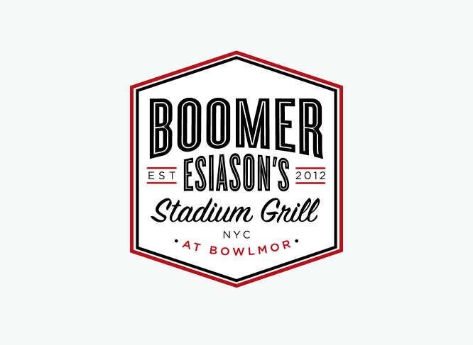 logo boomer esiason's stadium stadium grill Boomer Esiason