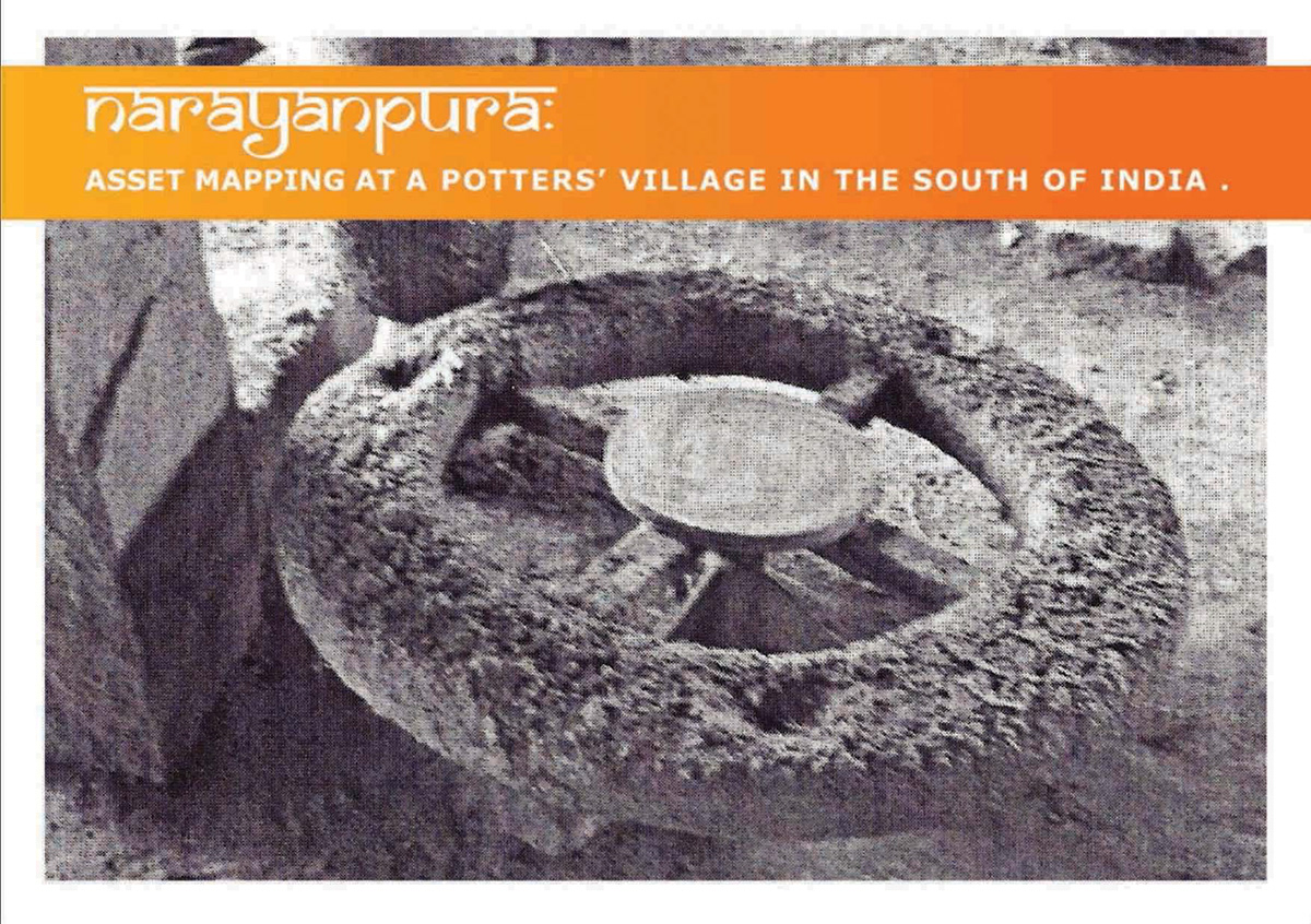 community Pottery social rural Participatory Rural Appraisal Asset Map village India Narayanpura