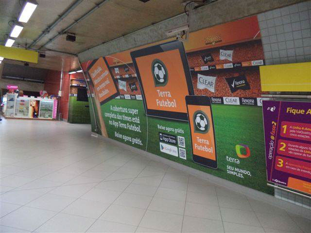 mobile terra soccer world cup subway metro aplicativo são paulo red action