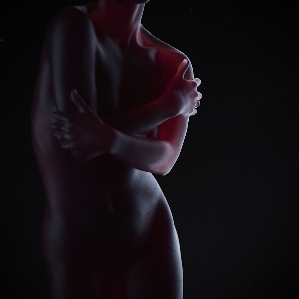 3d scan body art body shape CGI corona renderer female light peoples rendering SSS
