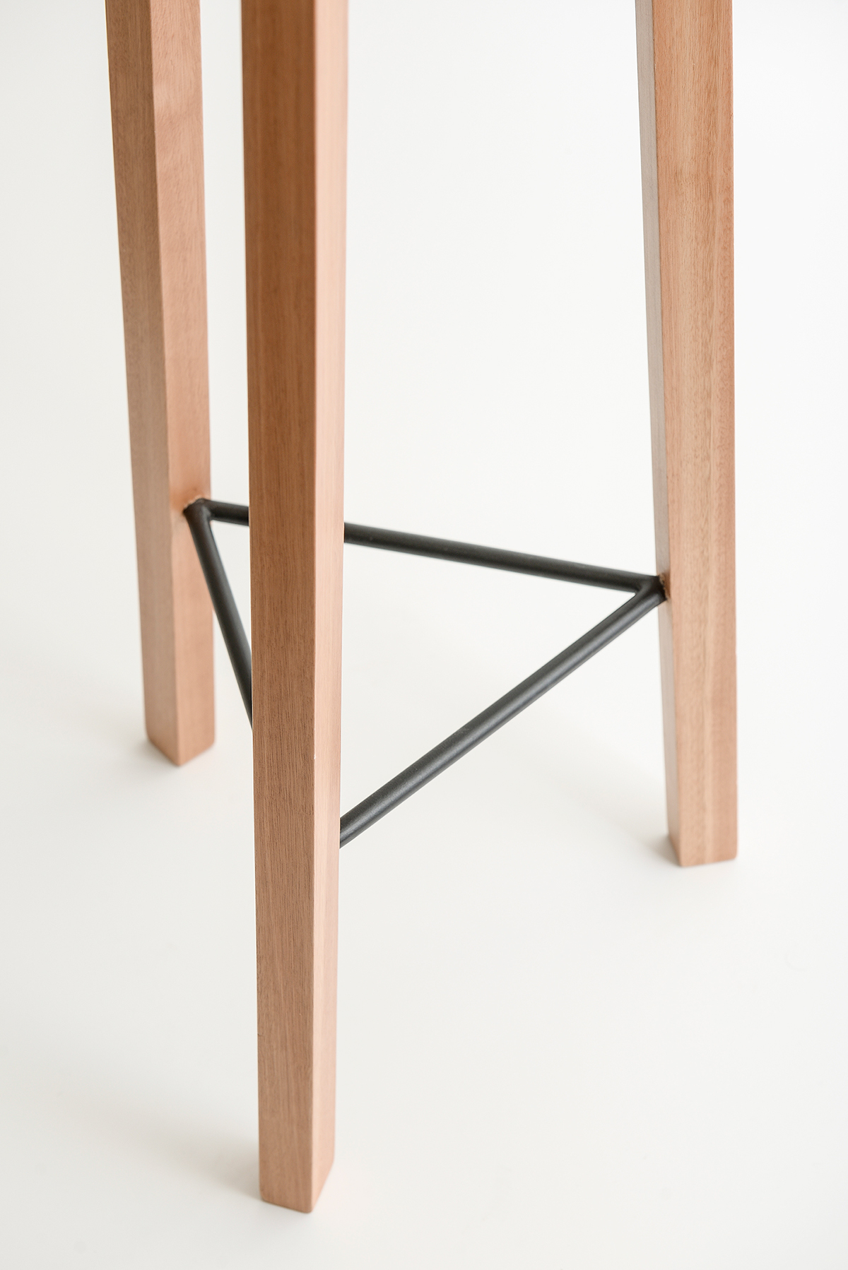 stool wood madera banco uniones barstool