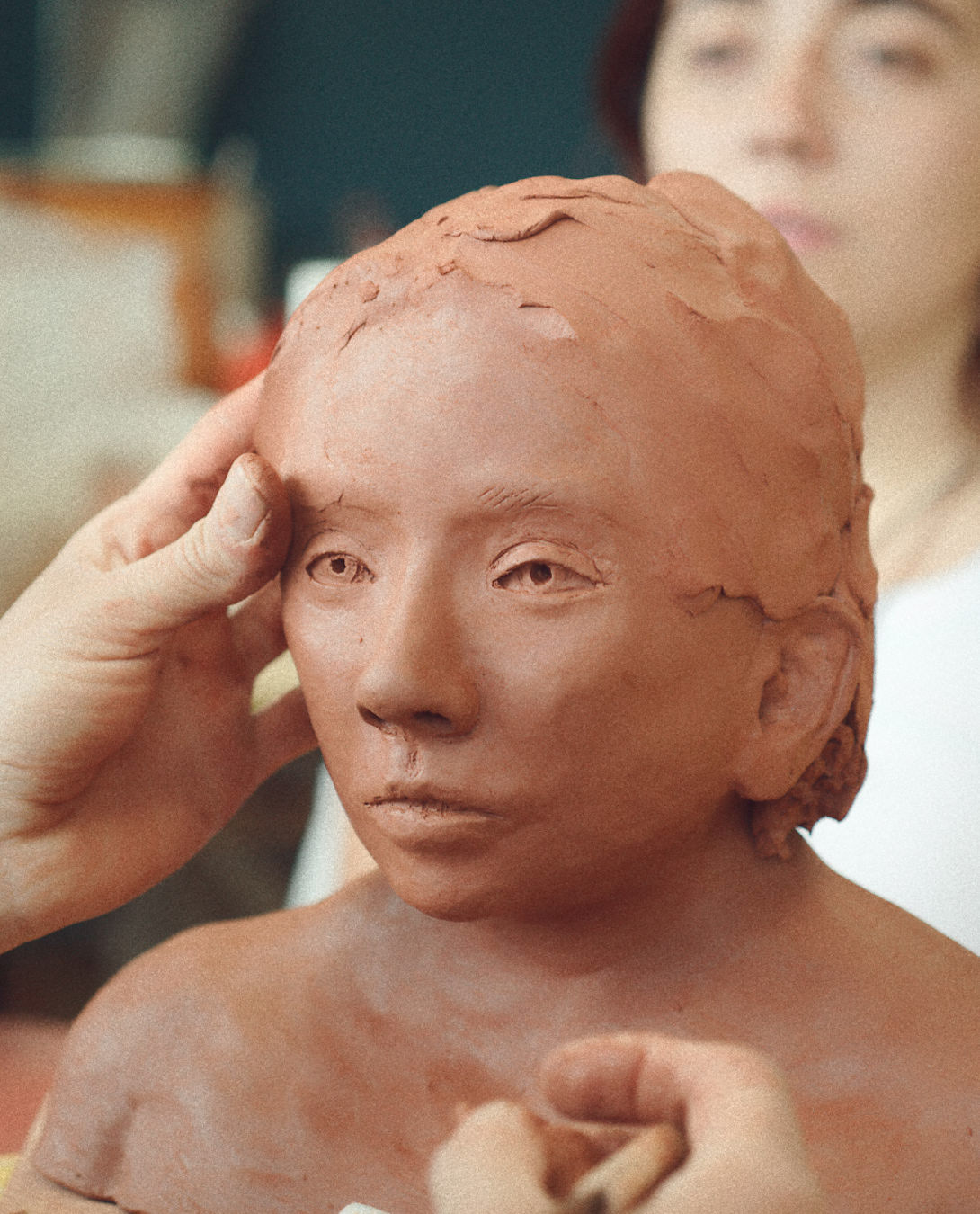 ceramic sculpture clay 3D handmade