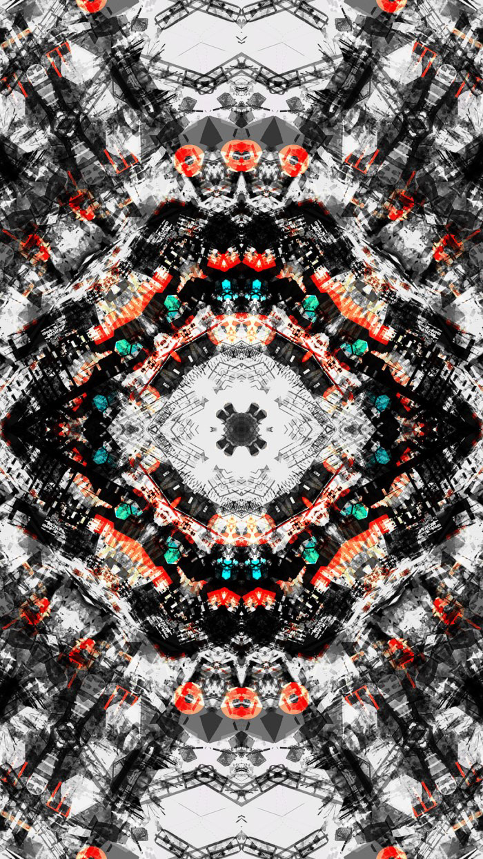abstract kaleidoscope digital media Živko Kondić