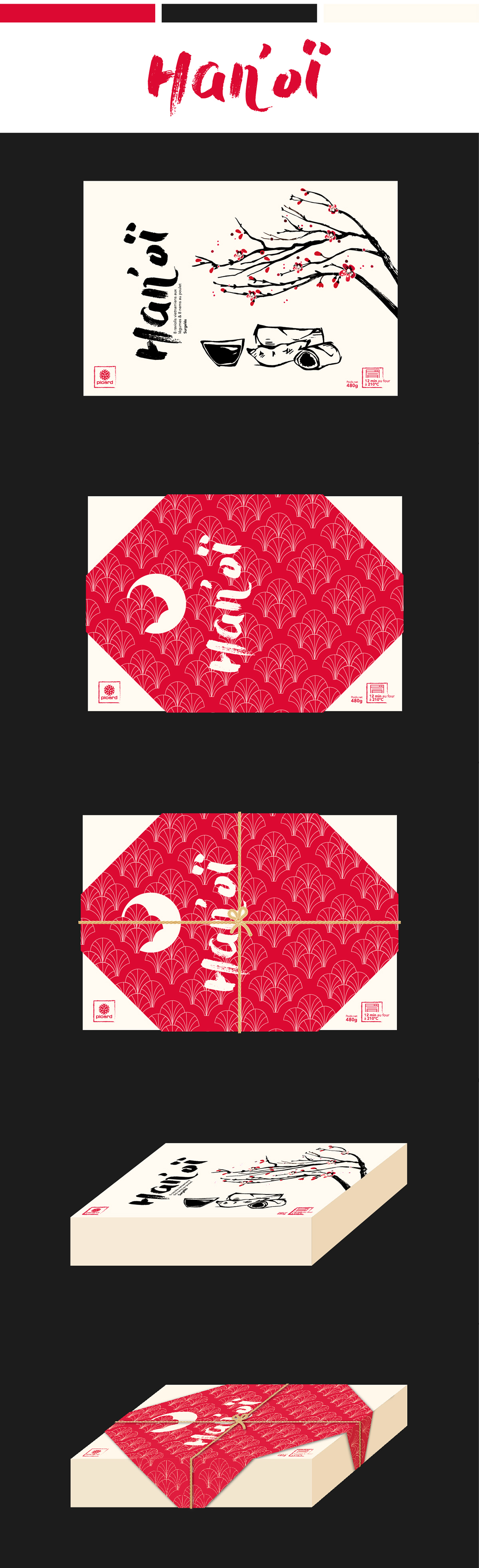 Packaging picard branding 