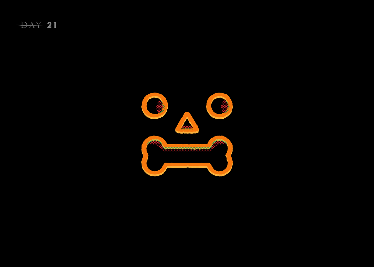 Halloween october mark logo sam demastrie Salt Lake City