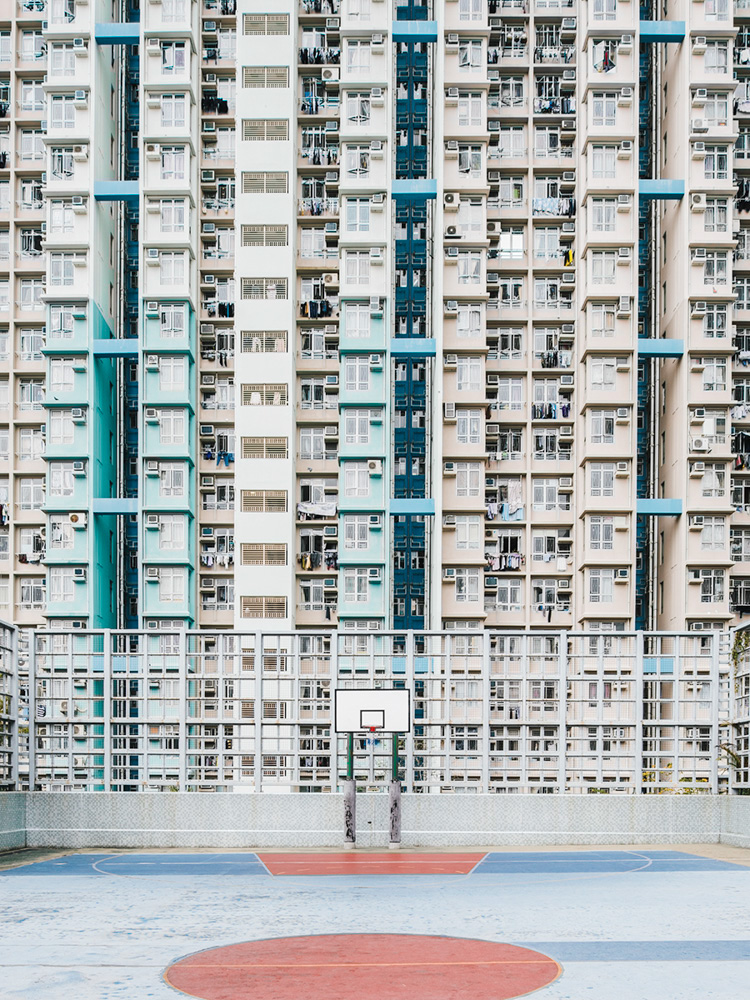 Hong Kong architecture fine art photo Photography  Playground symmetry basketball Basketball Court