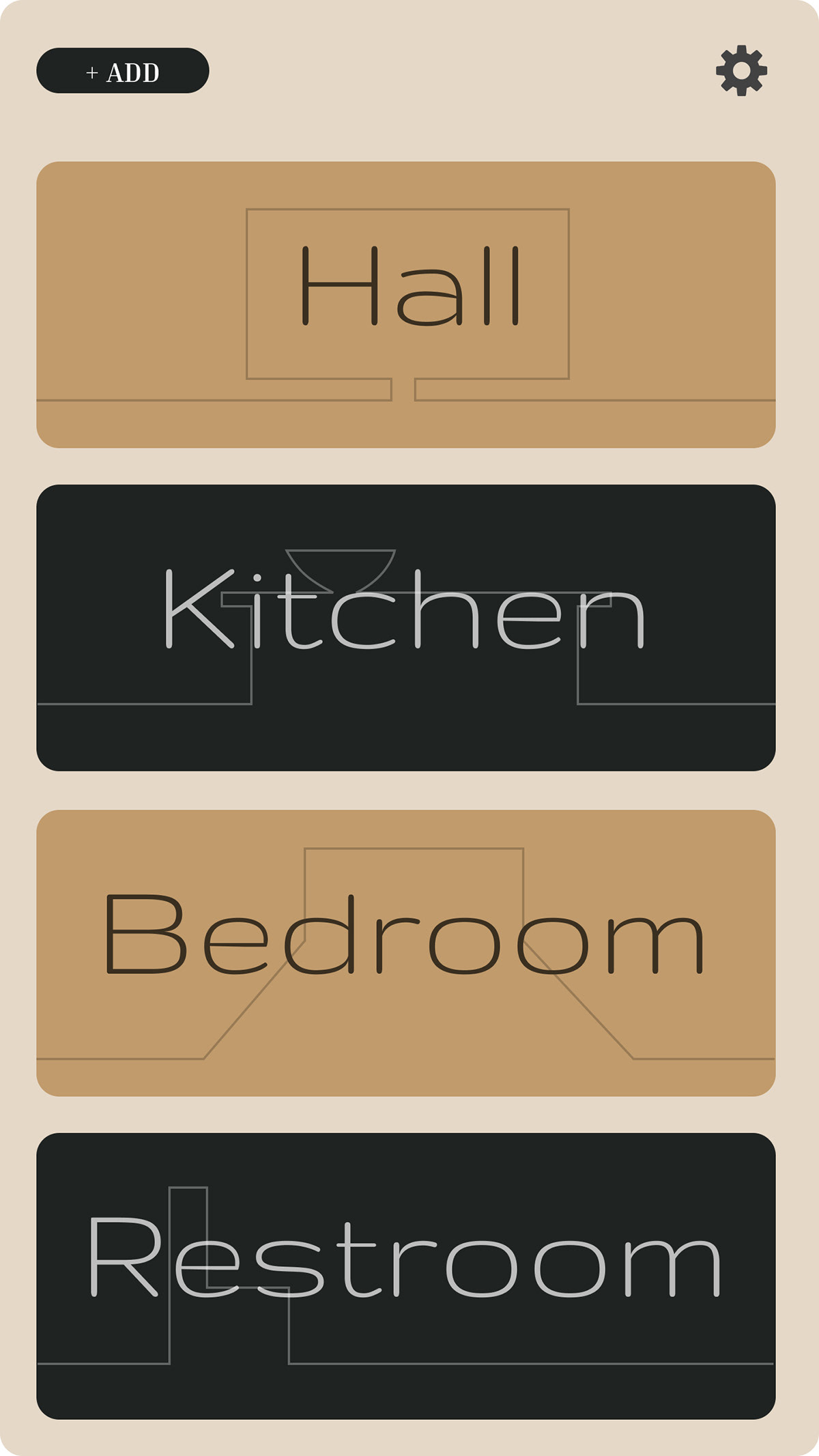 app design Figma perfect house