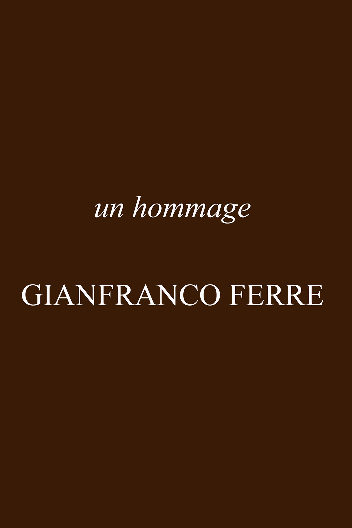 ELLE4LISA  LISAKENSINGTON-WRIGHT   Gianfranco Ferre  Hommage