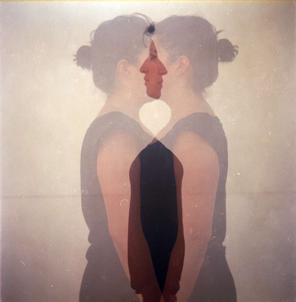 double exposure  analog Analogue  Photography  people  ballet old photographic camera