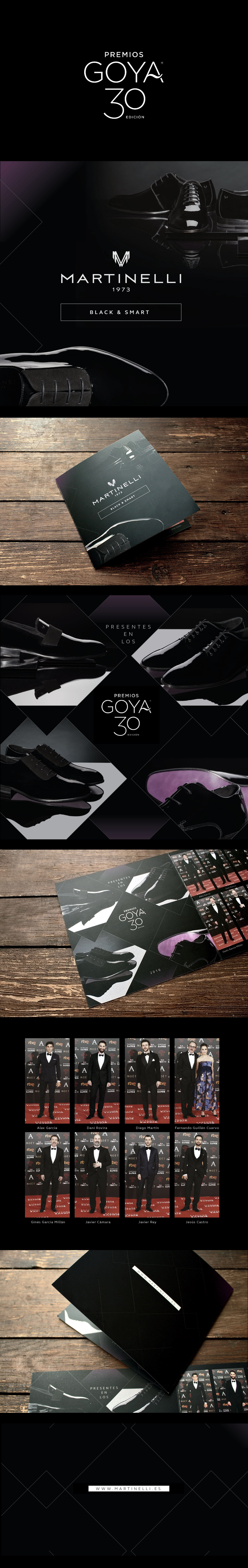 shoes black ellegant dossier premios goya Smart Design minimal