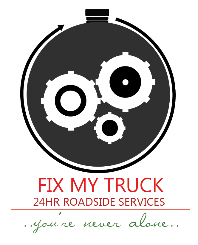 Logistics trucks Fixing logo