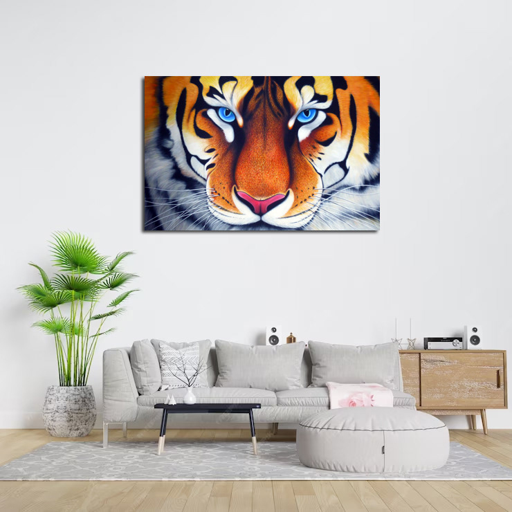 animal paint canvas gallery Art Gallery  bali face painting   artwork tiger