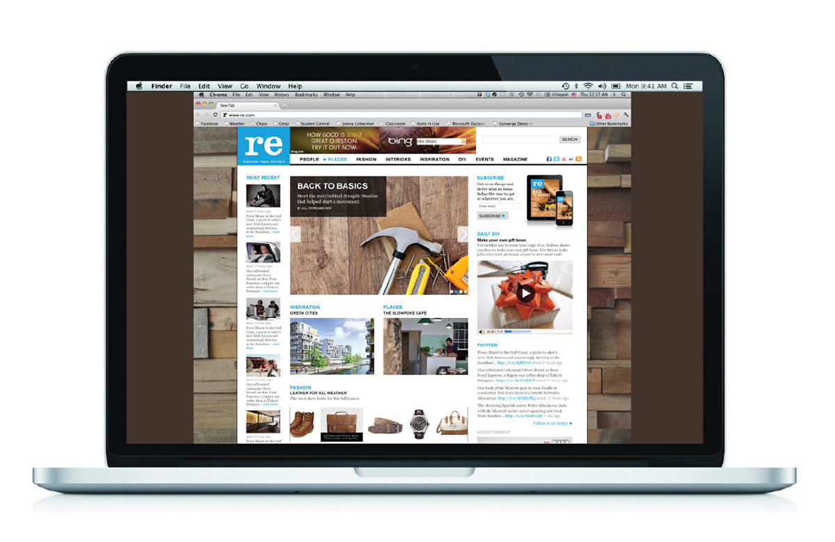 Website magazine app suite digital publication publication