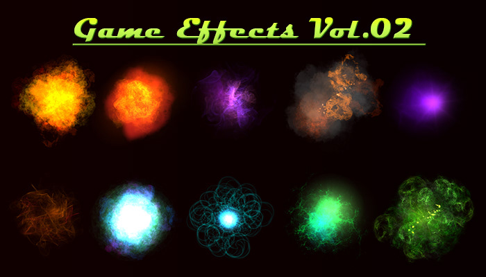 adventure art blue design effects explosion game effects glow lens lights