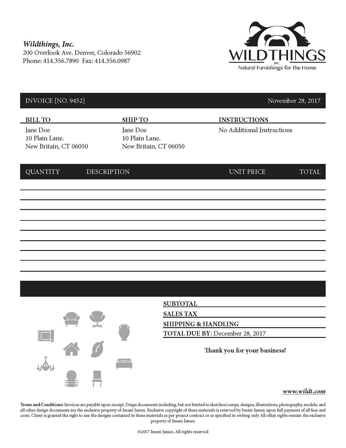 Wildthings wild things stationary bag dimension bear Golden Ratio