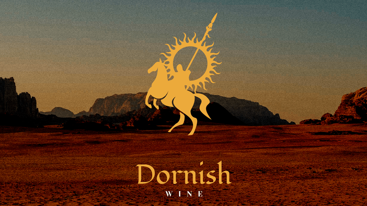 fictional Game of Thrones wine Packaging