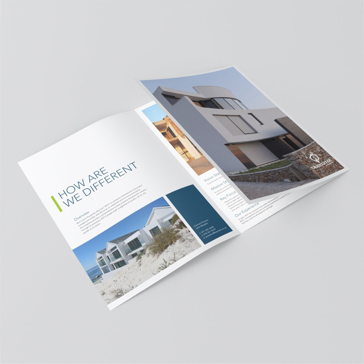 Layout brochure design Simplistic Brochure trifold brochure property real estate simplistic layout spreads