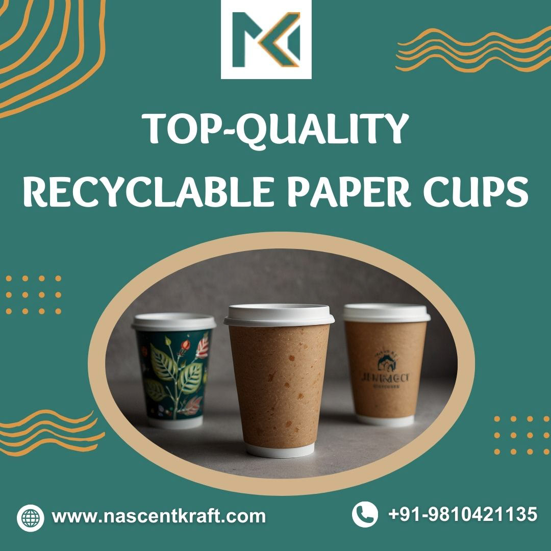 Recyclable Paper Cups