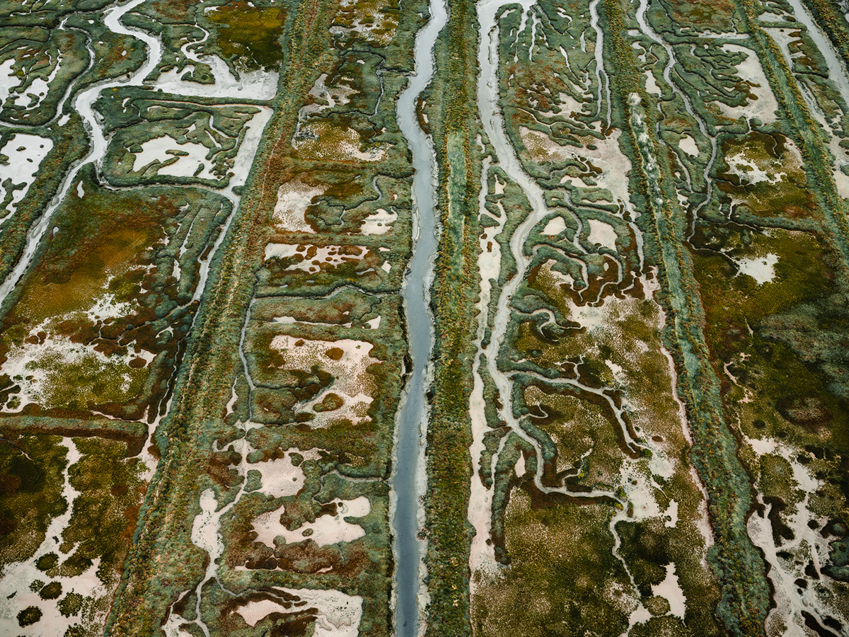 Aerial Aerial Photography Coast france Landscape marshes Ocean Salt sea water