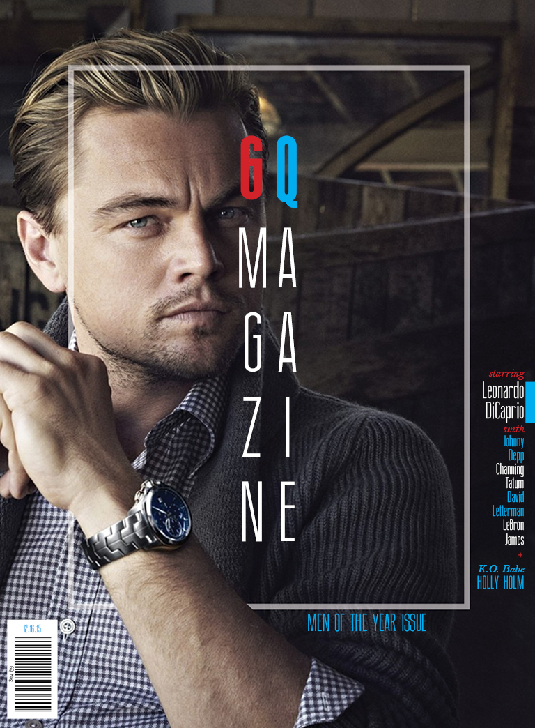 GQ magazine GQ Magazine Rebrand