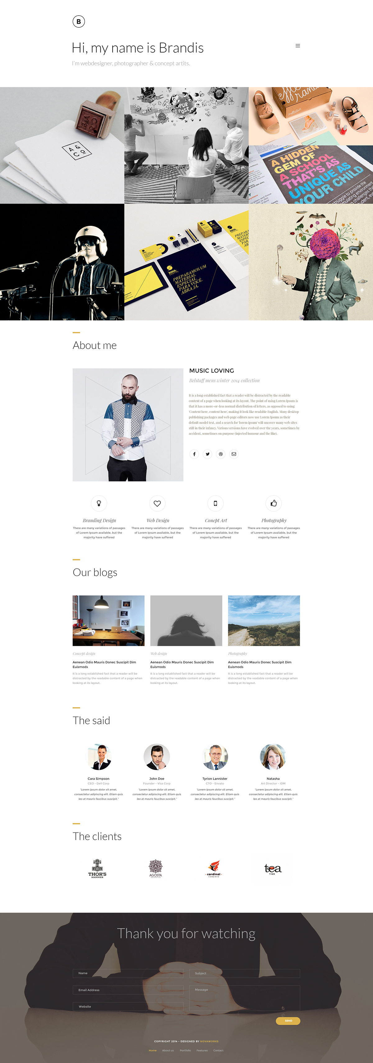 creative corporate Multipurpose Web Desig UI/UX Design