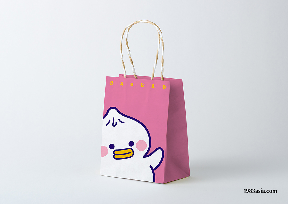 1983ASIA susu&yao Branding design mascot design Shen Zhen pink Food 