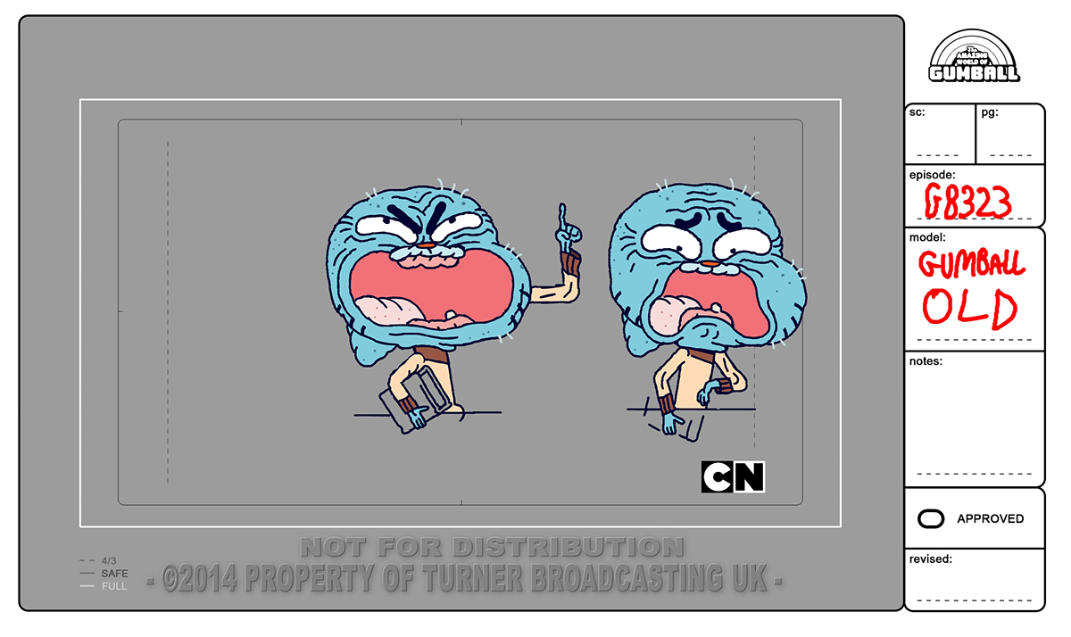 Gumball cartoon network Character+design