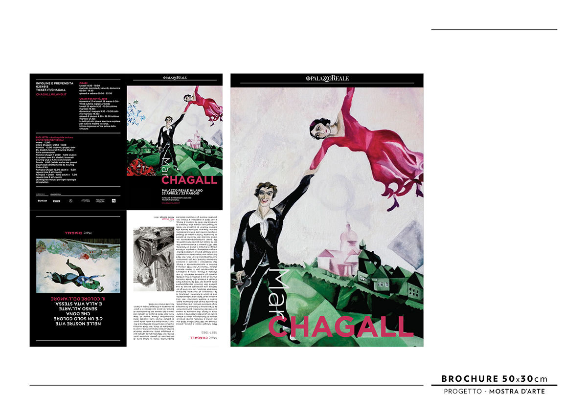 arte mostra progettazione grafica ied graphic brochure museo Florence comunicazione identity