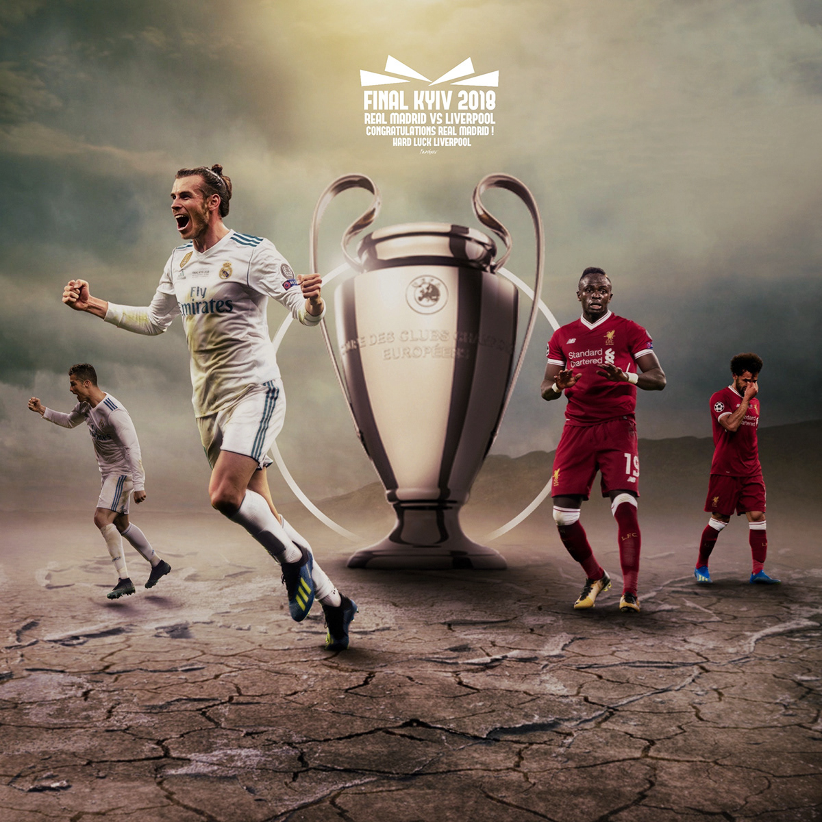 cristiano ronaldo Derby football Liverpool Mo Salah Real Madrid soccer social media UEFA Champions League World Cup 2018