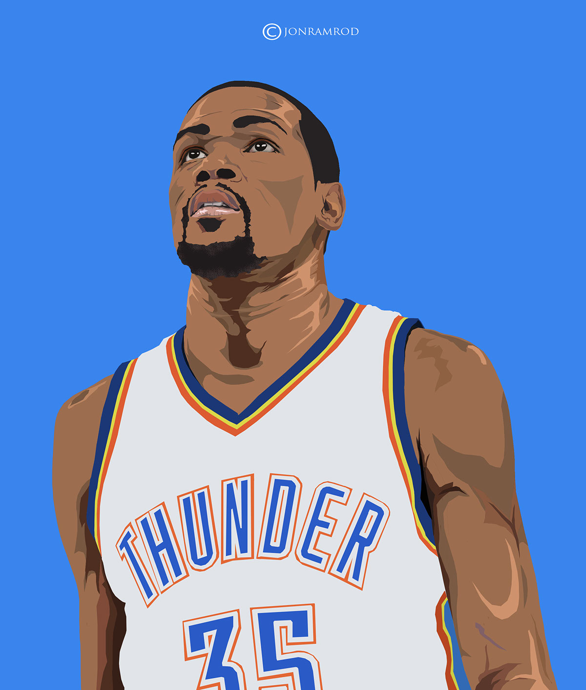 kevin durant Durant NBA Nike basketball vector art design NBA Art Oklahoma City Thunder OKC nike basketball
