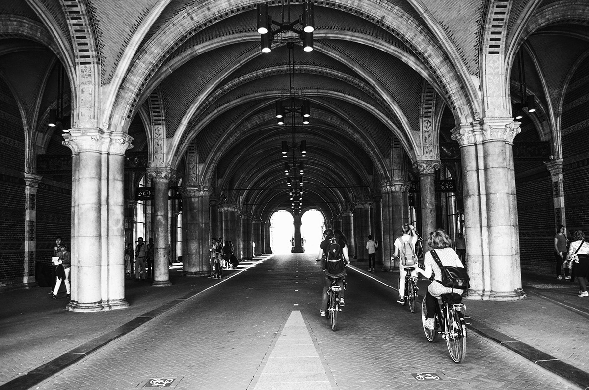 amsterdam canals De Wallen jordaan black and white Rijksmuseum van gogh