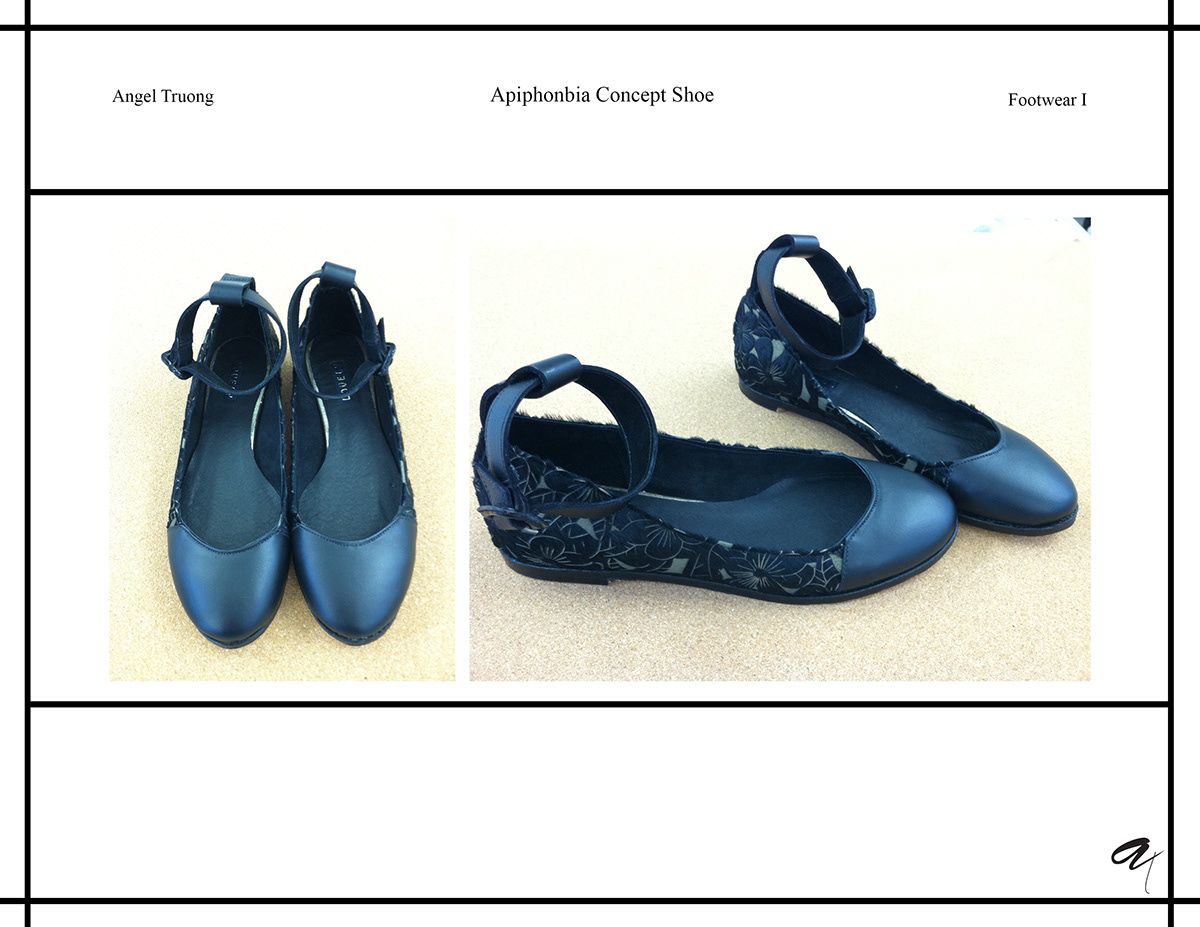 shoes footwear ballet flats leather sewing design construction handmade Lasting patternmaking patterncutting