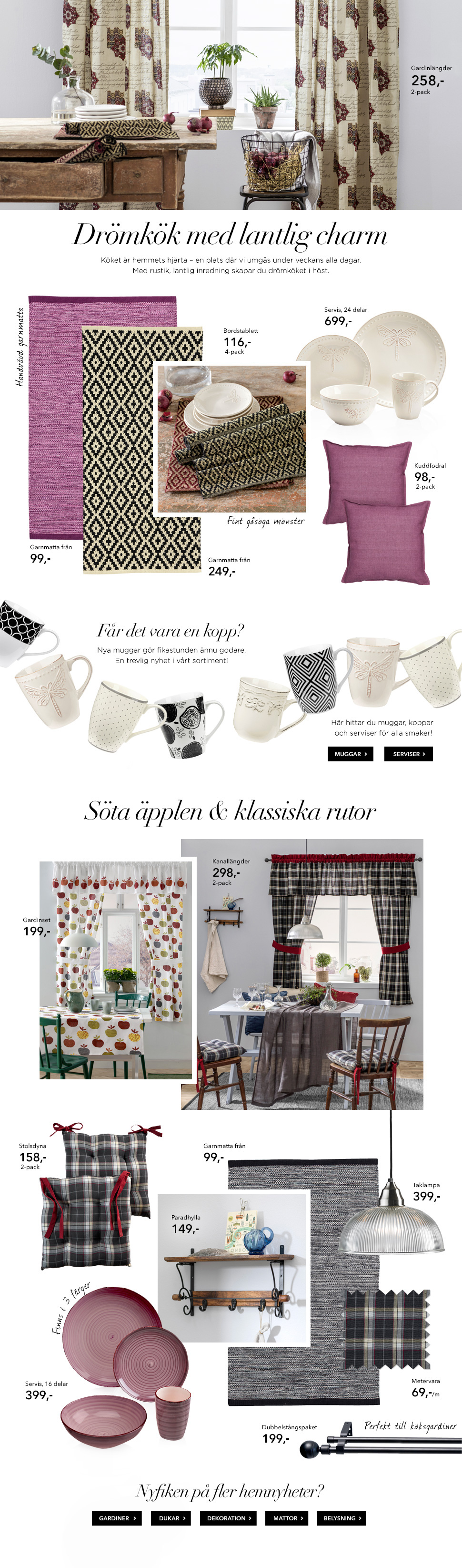 Interior home campaign page newsletter Newsletter Design Layout