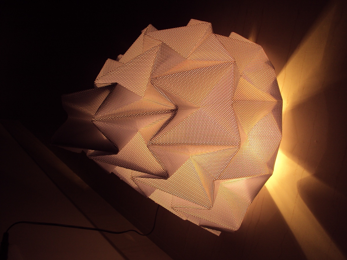 Lamp origami  lighting