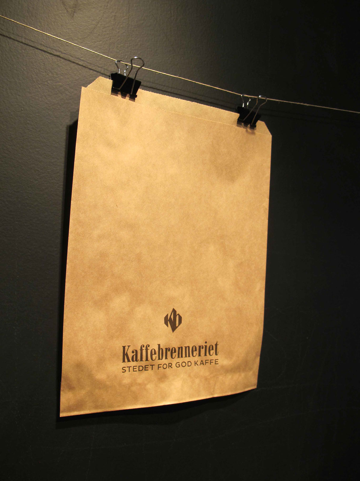 kaffebrenneriet Coffee coffee shop logo Grafisk profil profilering graphic profil identity